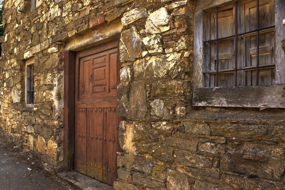 Fachada de una casa tradicional