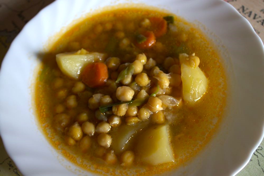 garbanzos con patatas