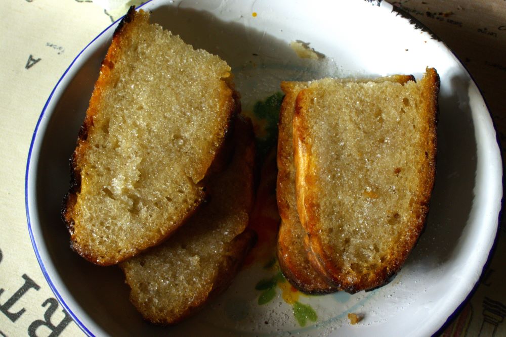 pingadas listas para comer