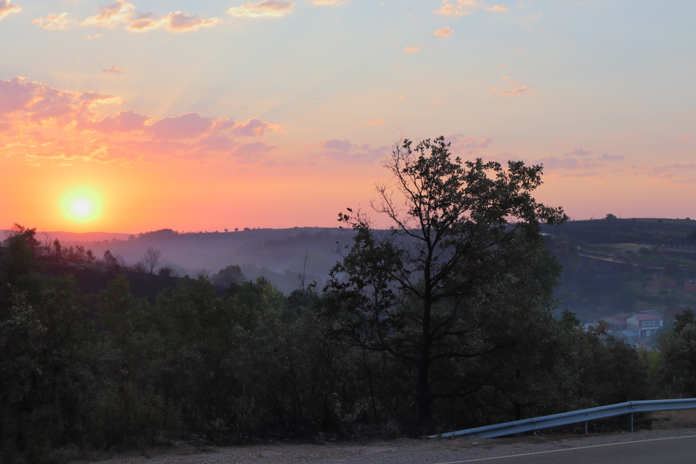 Incendio de la Sierra de la Culebra en 2025 originado en Puercas